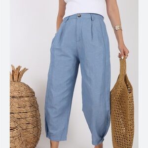 Free People Blue Pantolon